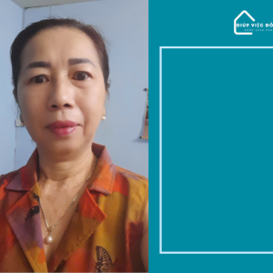 Chị CHÂU THỊ QUÍ, sinh năm 1973, quê Hồ Chí Minh cần tìm việc