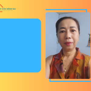 Chị CHÂU THỊ QUÍ, sinh năm 1973, quê Hồ Chí Minh cần tìm việc