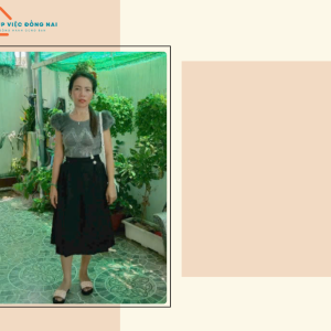 Chị Dương Thị Ngọc Bích, sinh năm 1986, quê Khánh Hòa cần tìm việc