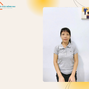 Chị NGUYỄN THỊ KIM PHƯỢNG, sinh năm 1972, quê Hồ Chí Minh cần tìm việc