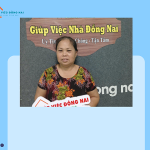 Chị NGUYỄN THỊ THU HƯƠNG, sinh năm 1967, quê Bến Tre cần tìm việc