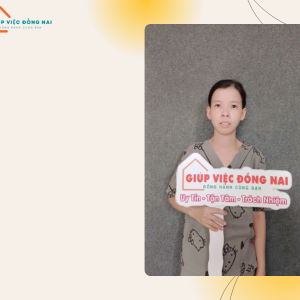 Chị HỒ THỊ NHƯ NGỌC, sinh năm 1990, quê Ninh Thuận cần tìm việc