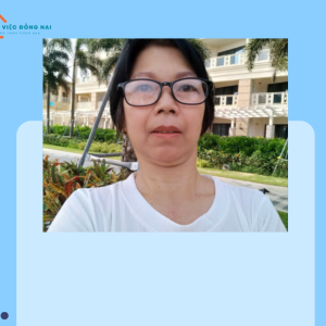 Chị     VƯƠNG TÚ HƯƠNG  sinh năm: 1972     Quê: HCM cần tìm việc