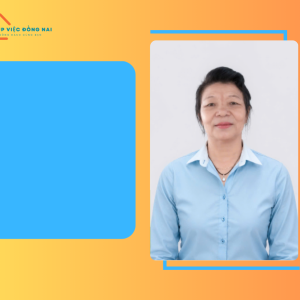Chị NGUYỄN NGỌC ANH, sinh năm 1970, quê An Giang cần tìm việc