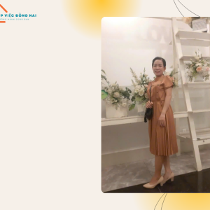 Chị ĐINH NGỌC HÀ, sinh năm 1978, quê Đồng Nai cần tìm việc