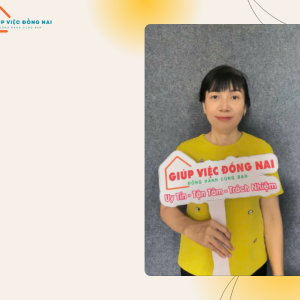 Chị PHẠM THỊ THUỲ PHƯỢNG, sinh năm 1970, quê Đồng Nai cần tìm việc