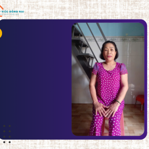 Chị MAI THỊ HỒNG ANH, sinh năm 1964, quê Thừa Thiên Huế cần tìm việc