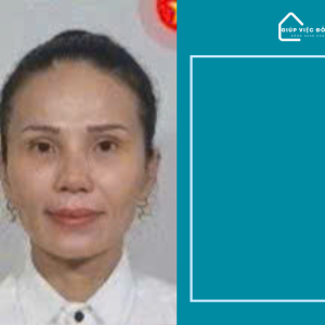 Chị NGUYỄN THỊ THU TRANG, sinh năm 1981, quê Thái Bình cần tìm việc