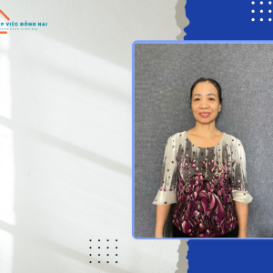 Chị NGÔ ĐÌNH MỘNG HOÀNG OANH, sinh năm 1974, quê Quảng Ngãi cần tìm việc