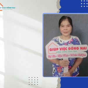 Chị VÕ THỊ HUỲNH NGA, sinh năm 1979, quê Đồng Nai cần tìm việc