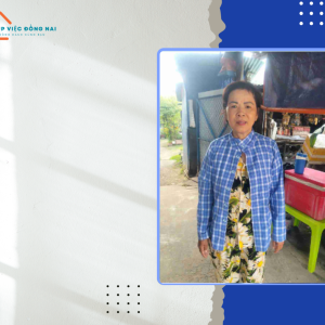 Chị NGUYỄN MINH NGUYỆT, sinh năm 1970, quê Đồng Nai cần tìm việc