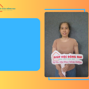 Chị NGUYỄN THỊ HƯNG THỊNH, sinh năm 1980, quê Bình Thuận cần tìm việc