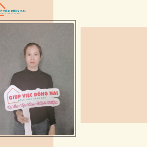 Chị TRẦN THỊ KIM DUNG, sinh năm 1978, quê Đồng Nai cần tìm việc
