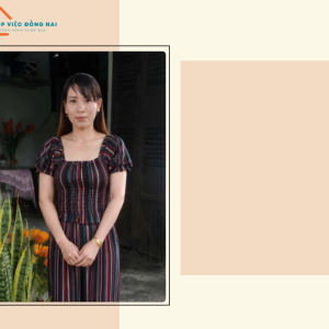 Chị VÕ THỊ HIỀN, sinh năm 1977, quê Bến Tre cần tìm việc