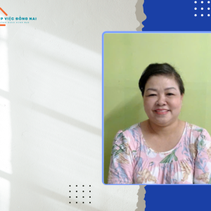 Chị NGUYỄN THANH TÂM, sinh năm 1972, quê Long An cần tìm việc