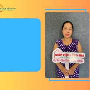Chị Nông Thị Hồng Thắm, sinh năm 1976, quê Bến Tre cần tìm việc