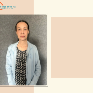 Chị ĐỖ THANH NHUNG, sinh năm 1958, quê Cần Thơ cần tìm việc