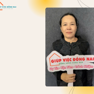 Chị DƯƠNG THỊ BẠCH MAI, sinh năm 1969, quê Kiên Giang cần tìm việc