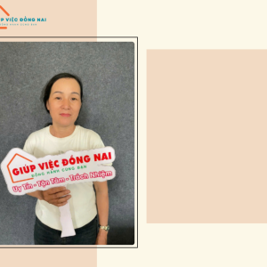 Chị ĐÀO THỊ LAN, sinh năm 1972, quê Ninh Bình cần tìm việc