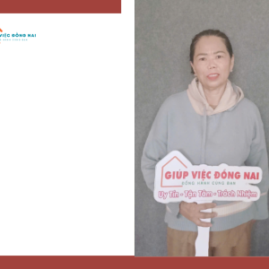 Chị NGUYỄN THỊ HẠNH, sinh năm 1969, quê Bến Tre cần tìm việc