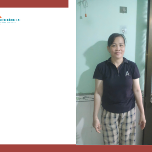 Chị VÕ THỊ PHƯƠNG, sinh năm 1978, quê Tiền Giang cần tìm việc