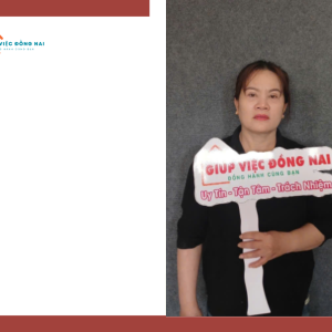 Chị LÊ THỊ KIM THUÝ, sinh năm 1977, quê Quảng Ngãi cần tìm việc