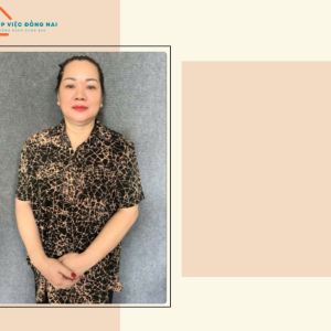 Chị PHẠM THỊ ANH THUY, sinh năm 1973, quê Vĩnh Long cần tìm việc