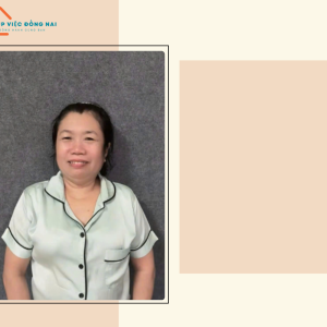 Chị NGUYỄN THỊ HẢI, sinh năm 1973, quê Nghệ An cần tìm việc