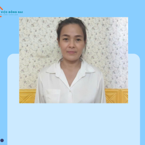 Chị NGUYỄN THỊ KIM PHƯƠNG, sinh năm 1975, quê Hồ Chí Minh cần tìm việc