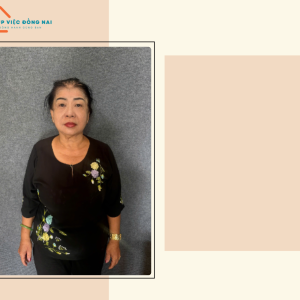 Chị NGUYỄN THỊ HOA, sinh năm 1965, quê Khánh Hòa cần tìm việc