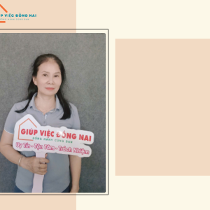 Chị TRẦN THỊ VINH, sinh năm 1965, quê Nghệ An cần tìm việc