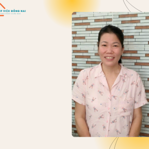 Chị NGUYỄN THỊ RƠI, sinh năm 1974, quê Nam Định cần tìm việc