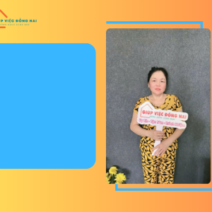 Chị NGUYỄN THỊ NGỌC, sinh năm 1973, quê Long An cần tìm việc
