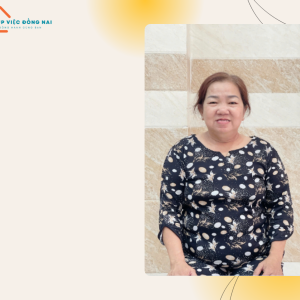 Chị NGUYỄN THỊ ĐẦY, sinh năm 1967, quê Hồ Chí Minh cần tìm việc