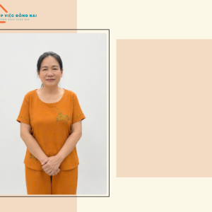 Chị NGÔ THỊ KIM NGA, sinh năm 1972, quê Hưng Yên cần tìm việc