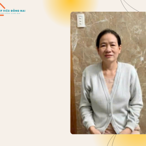 Chị NGÔ THỊ KIM NGA, sinh năm 1972, quê Hưng Yên cần tìm việc